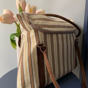 Sutisana Wool Striped Tote Bag